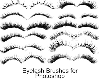 fake lashes for photoshop