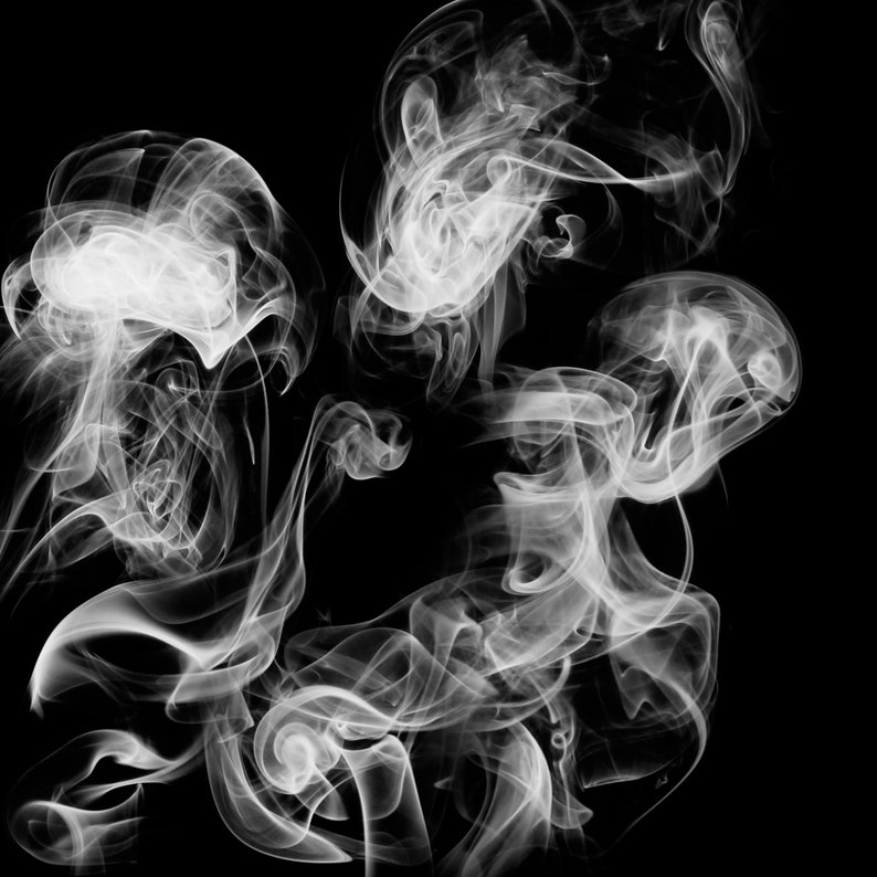 80 Realistic Smoke Brush Set Brushes Etsy