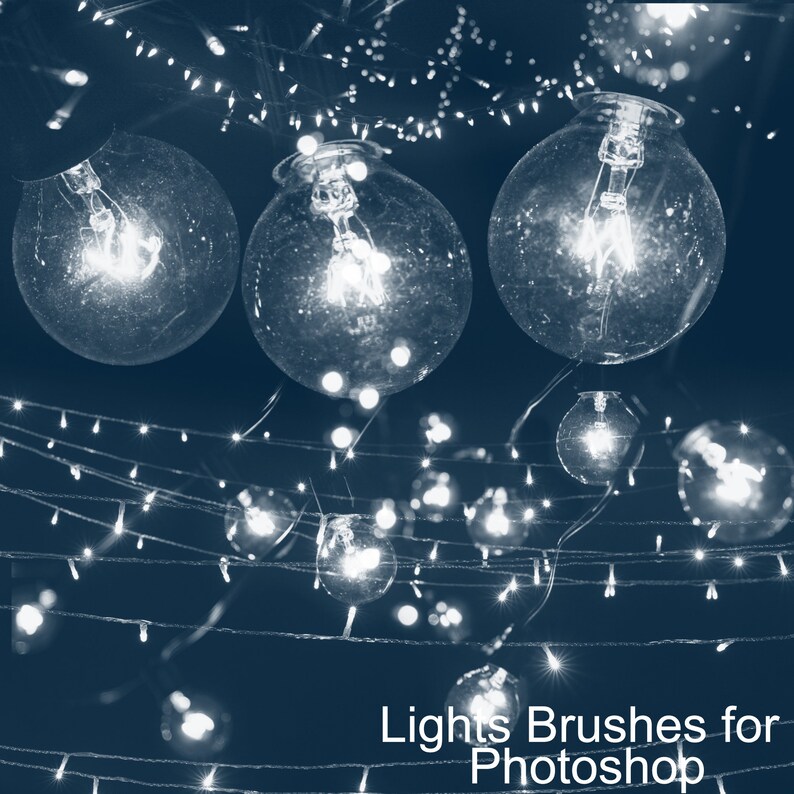 Brushes 12 Lights Brushes for String Etsy