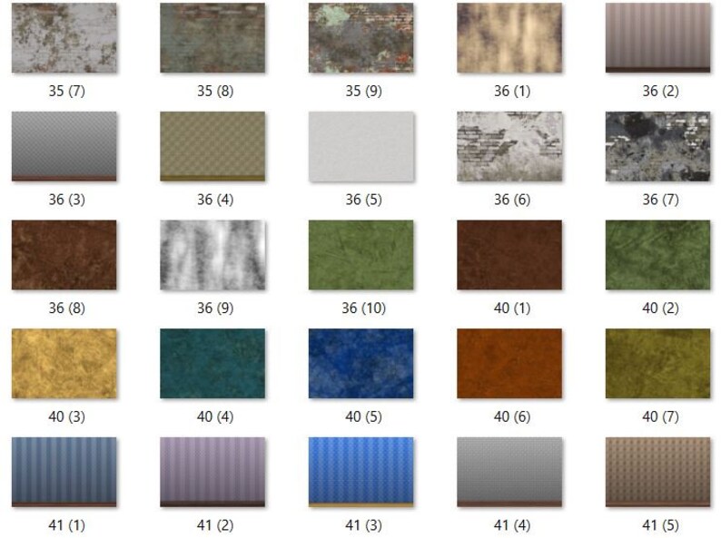 digital download home decor Brick Textures Photoshop Overlays 80 Brick and Wall Texture Overlays for Photoshop wall art Wall Textures
