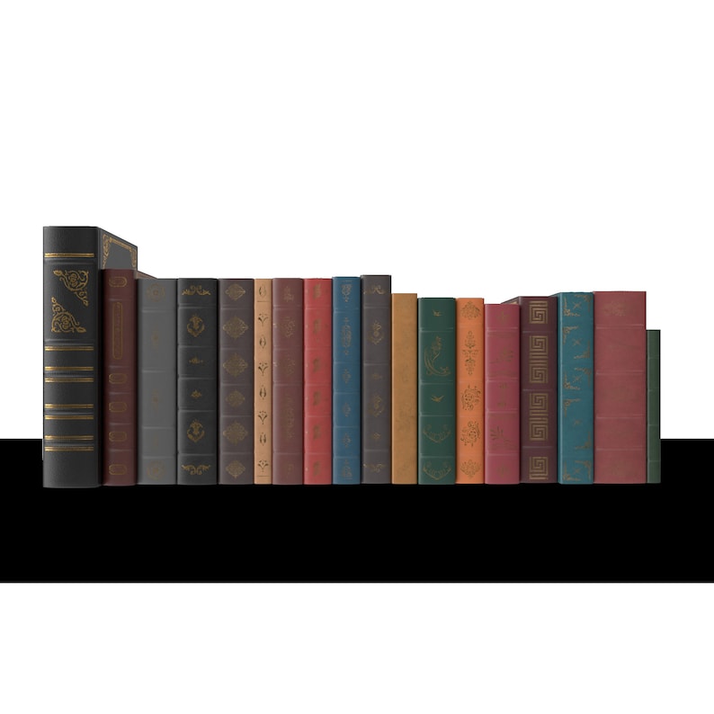 20 Book Overlays PNG Transparent Background Books Library | Etsy