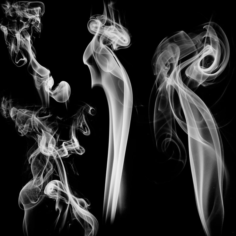 80 Realistic Smoke Photoshop Brush Set Photoshop Brushes - Etsy