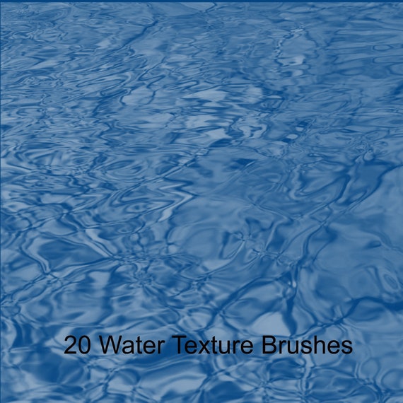 Photoshop Brushes Water Texture Photoshop Brushes Water Etsy