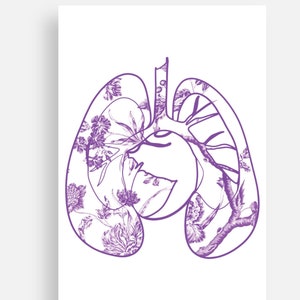 French Toile Lung/Heart Collection