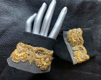 Perlen Armstulpen