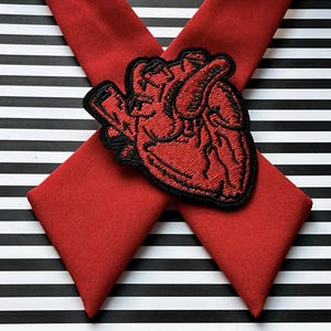 Heart Criss-Cross Tie