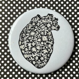 Dutch Needle Lace Heart Collection