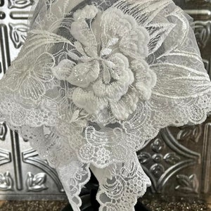 Lace Triangle Headscarf