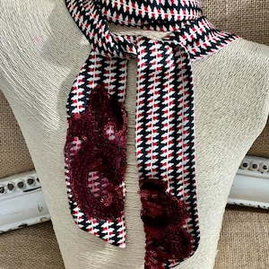 Beaded Skinny Scarf