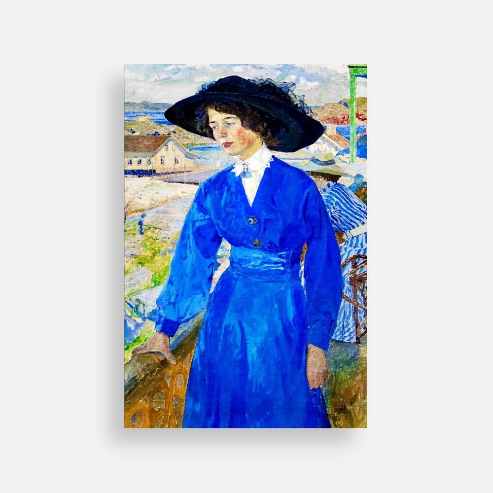 Girl in Blue Collection - Etsy
