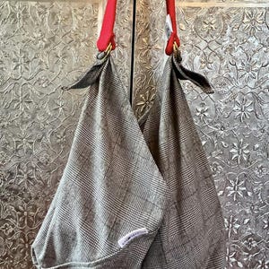 Wessex Glen Plaid Japanese Azuma Bag With Handle