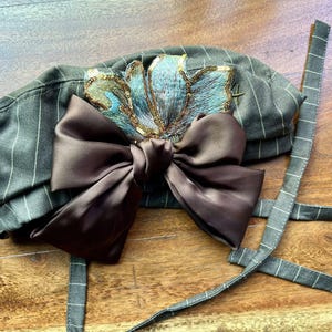 Beaded Velvet French Beret