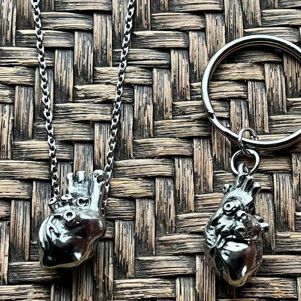Heart  Necklace/ Keychain