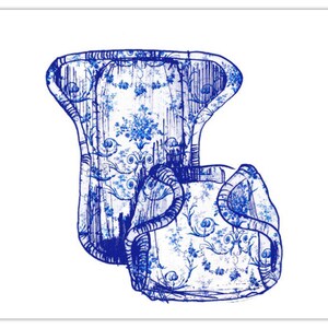 French Toile Baby Diaper Collection