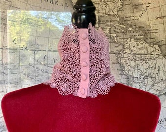 Venice Lace Statement Cowl / Collar