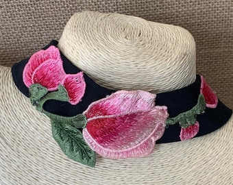 Jane Magnolia Textile Choker