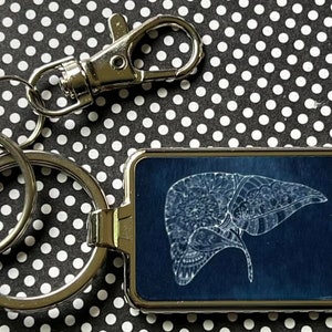 Steel Blackboard Keychains