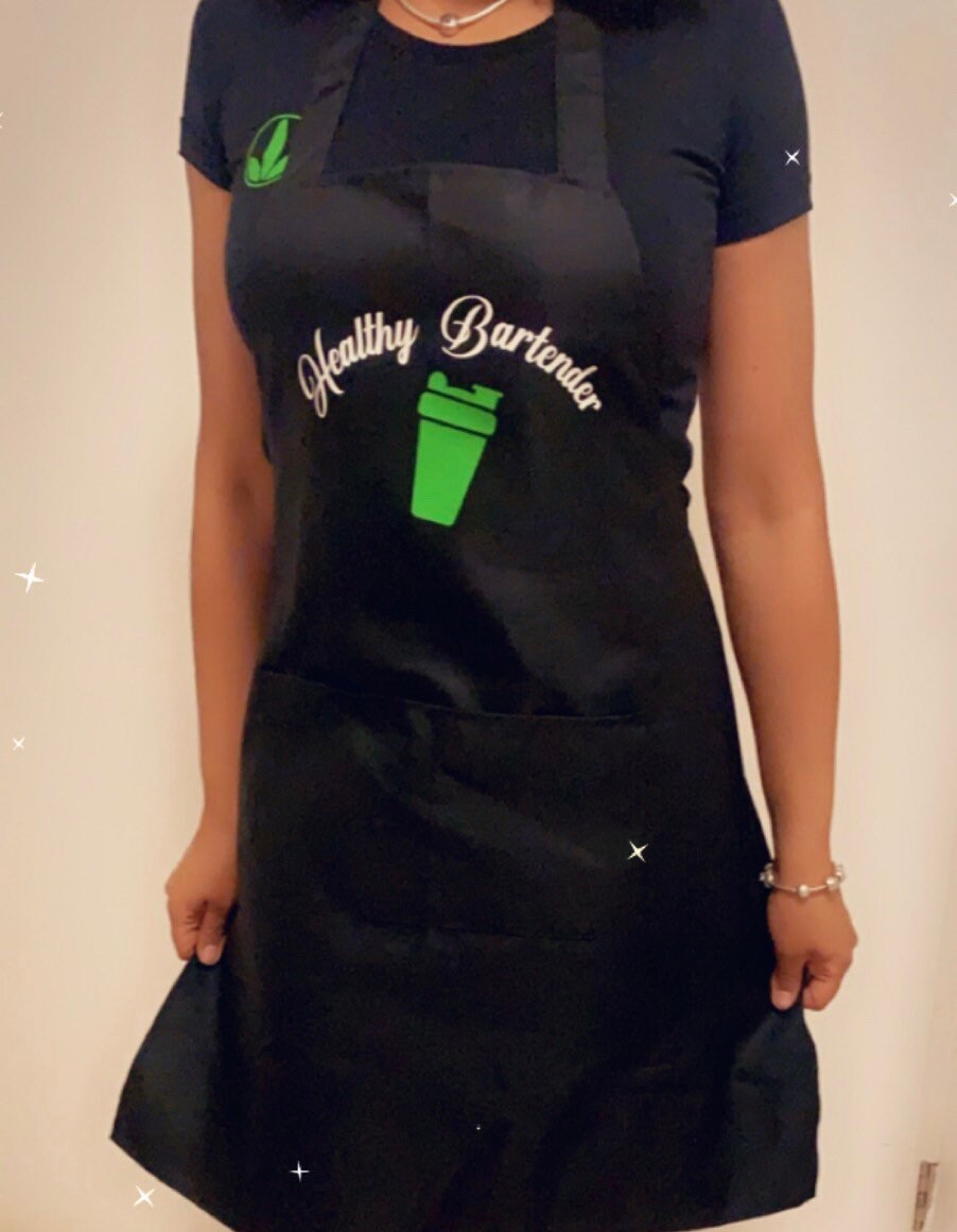 Personalize Apron/Healthy Bartender Apron Etsy