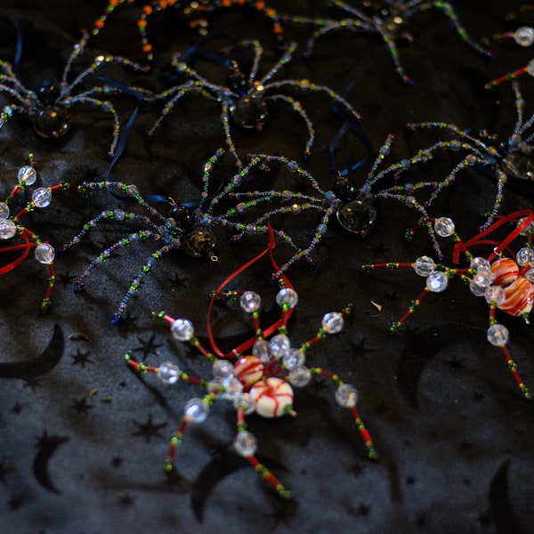 Beaded Spiders - Halloween, Yule, Blackberry Patch