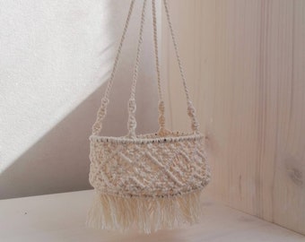 macrame cradle