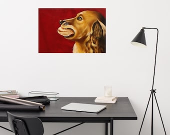 Doughnut dog poster