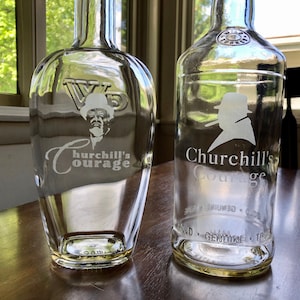 Custom Etched Infinity Bottle