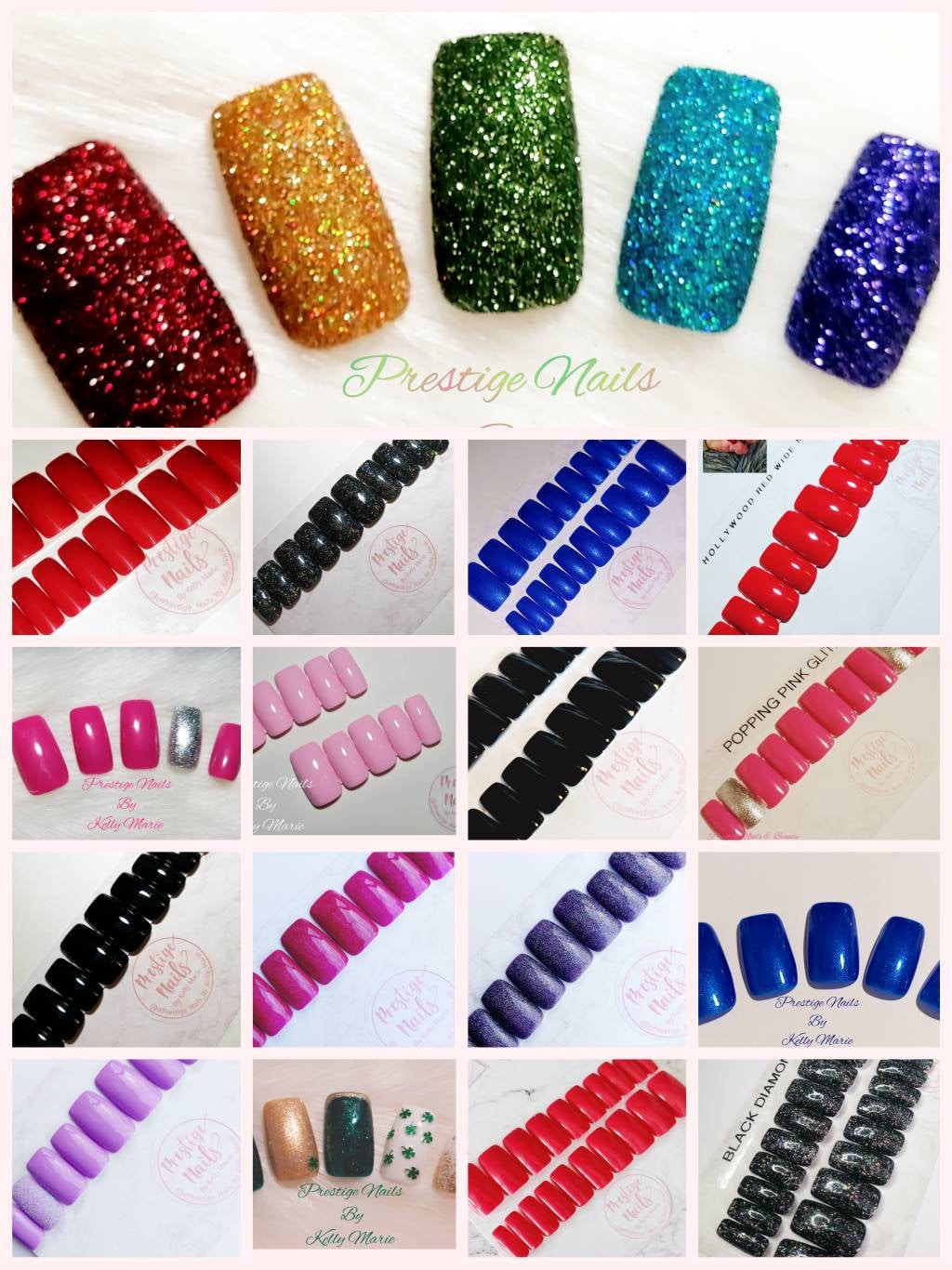 Wide False Nails - Etsy Wide False Nails - Etsy