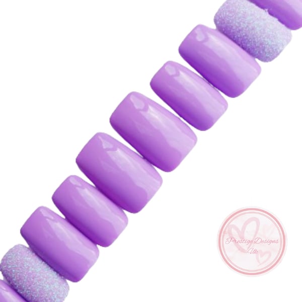 extra wide nails, purple nails, fake nails, extra wide press on nails, mens false nails, wide fit nails