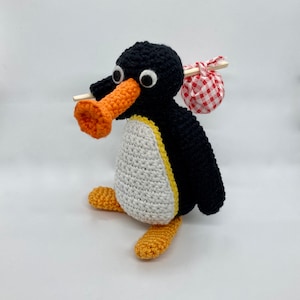 Amigurumi Digital Pattern - Pingu (En/Fr/De/Es)