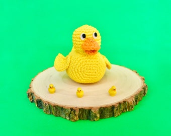 Patrón Digital Amigurumi - Pato de Goma