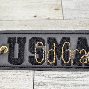 West Point Old Grad key tag/USMA Old Grad/Army West Point key tag/West Point graduation gift/West Point gift