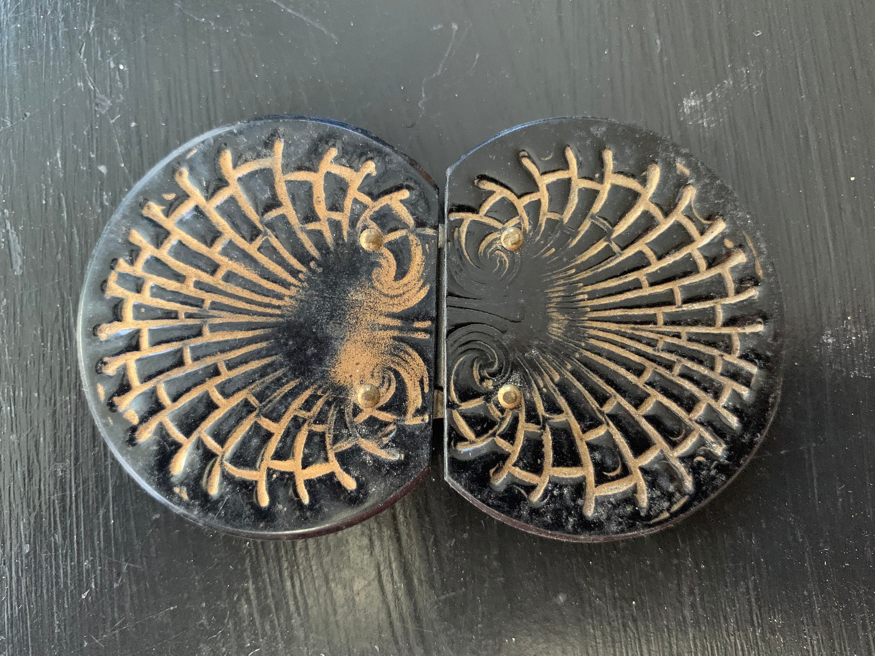 Vintage Set of Eight Belt Buckles - Etsy