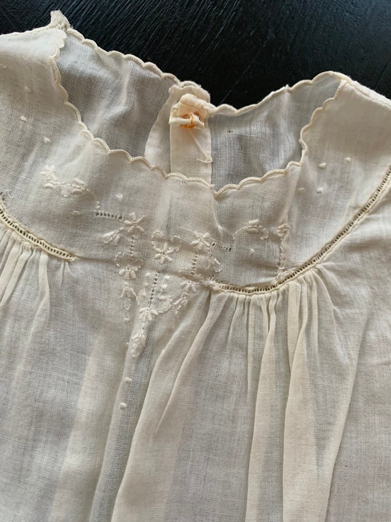 Vintage Baby Dress, Slip and Pillow Cases - image 7