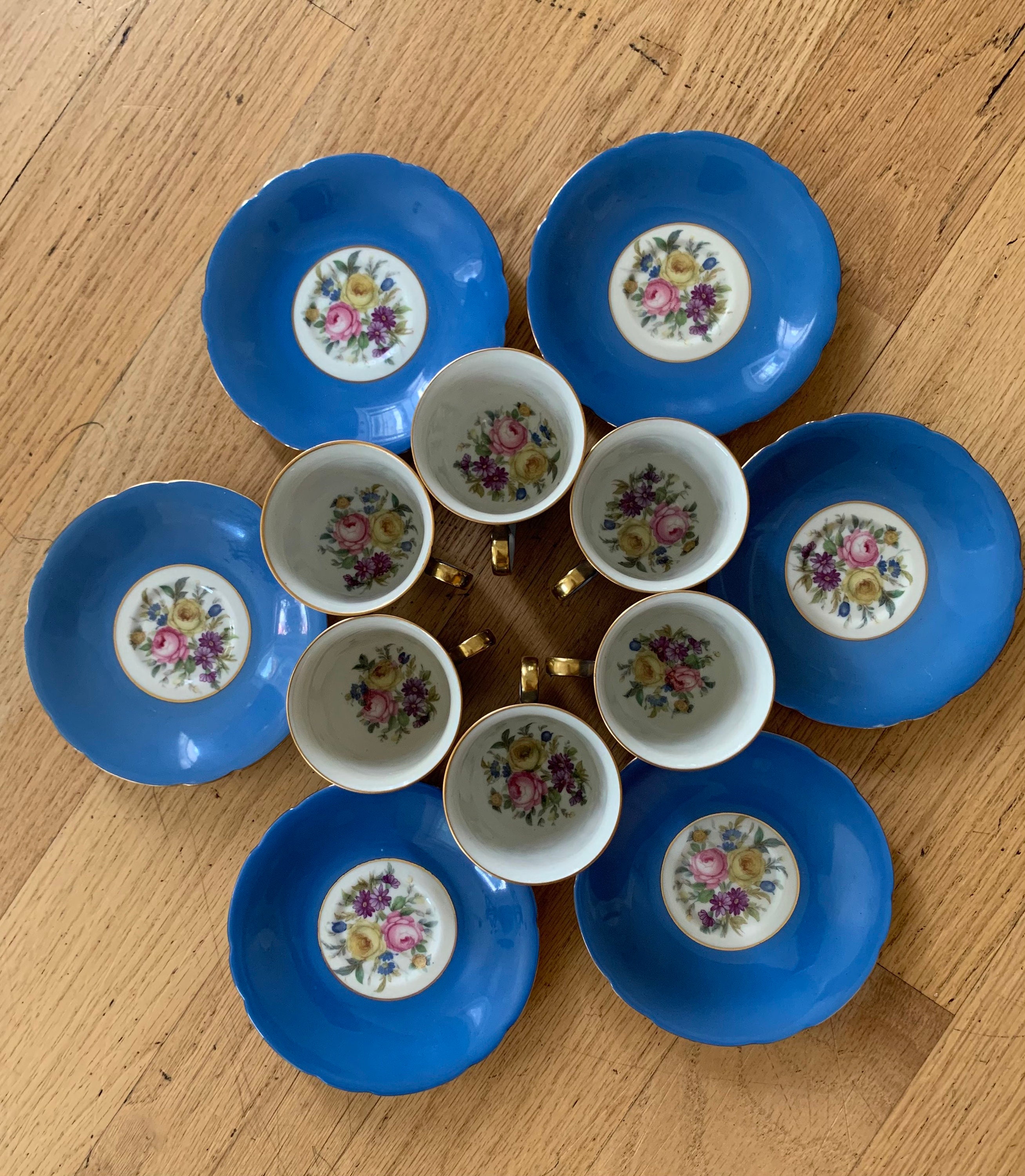 Antique Demitasse Cups and Saucers Etsy México