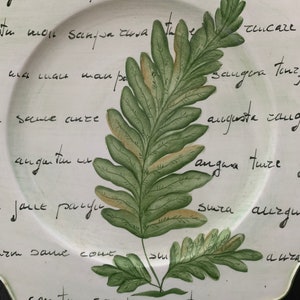 Vintage Hand Painted Italian Dinner Plate by Vietri