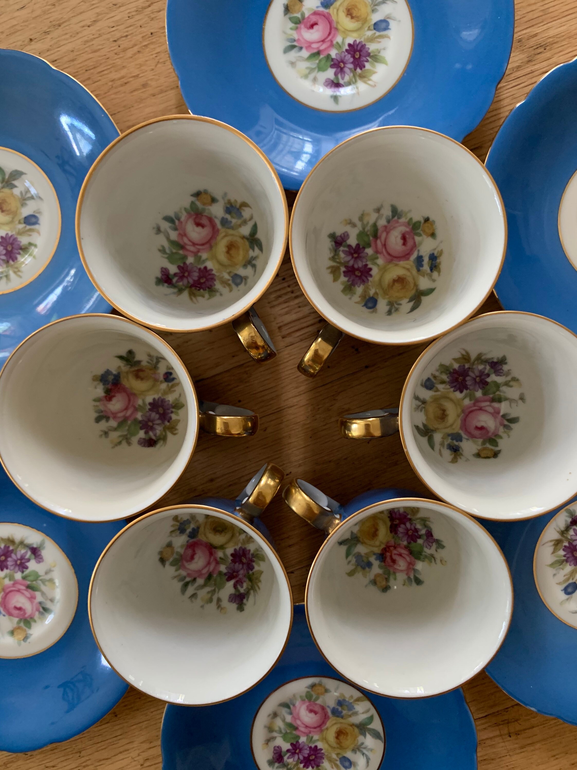 Antique Demitasse Cups and Saucers Etsy México