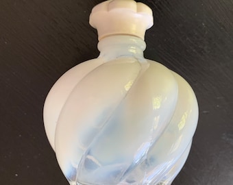 Vintage Fenton Opalescent Perfume Bottle