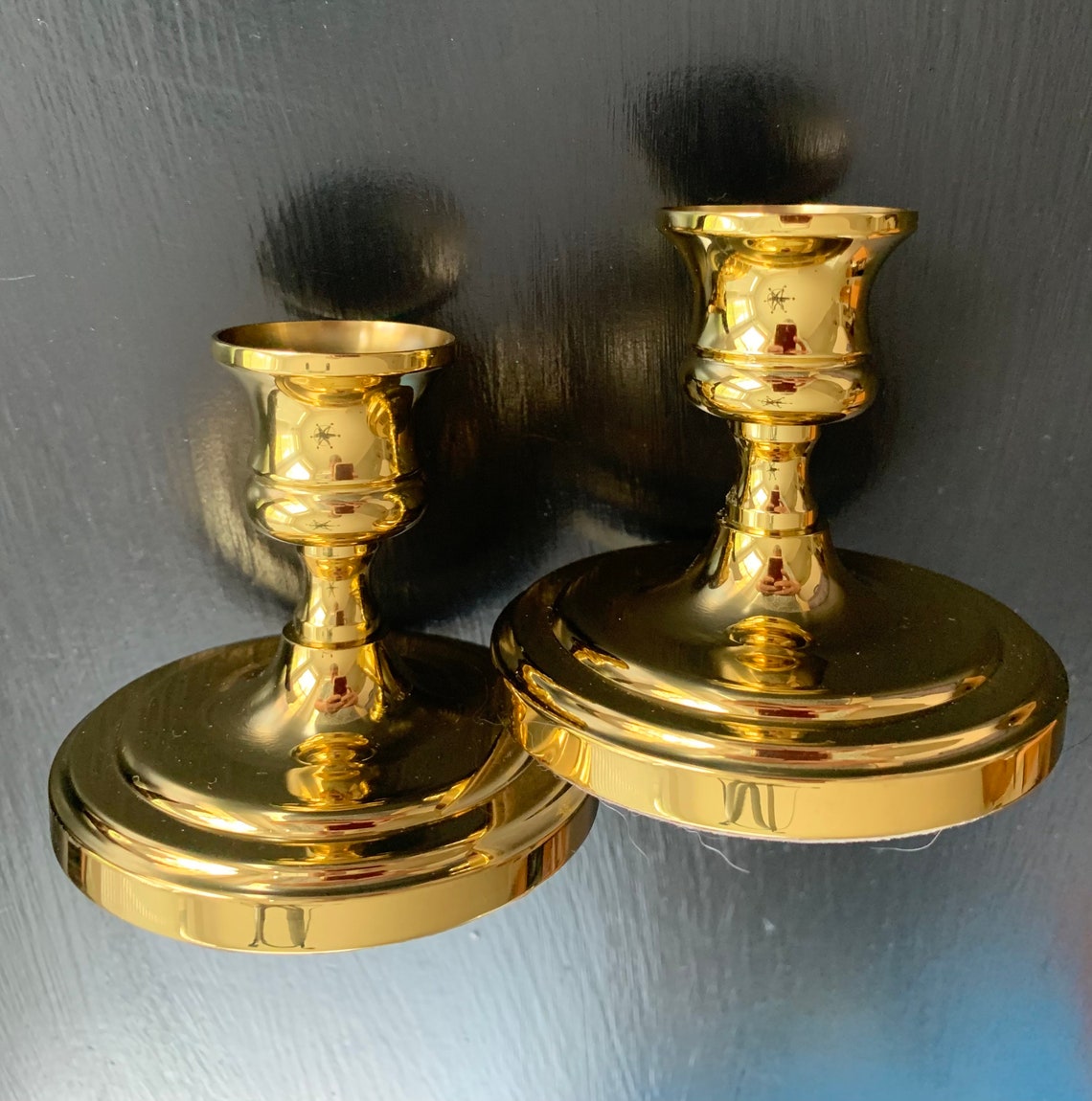 Vintage Baldwin Brass Candlesticks Etsy