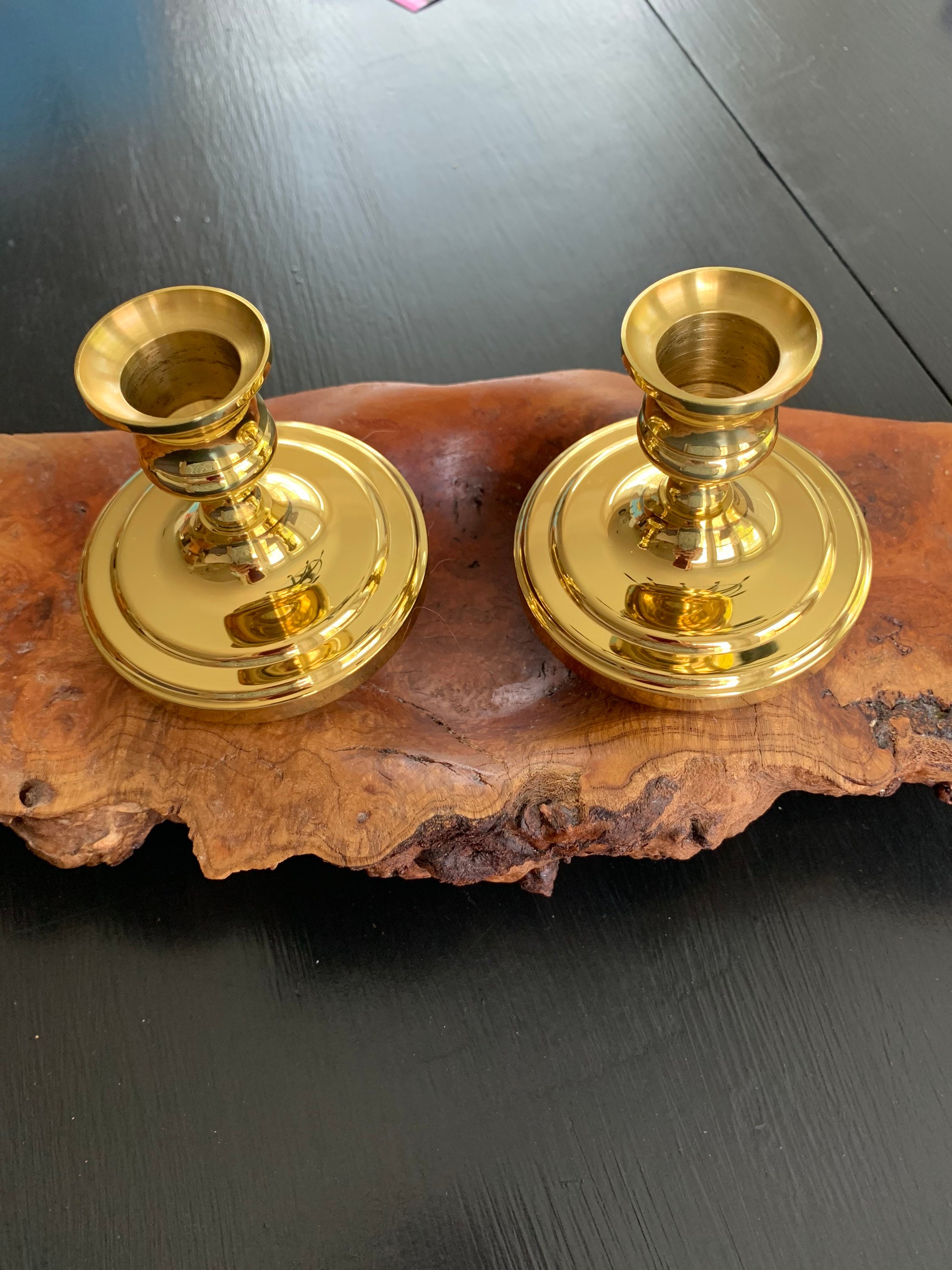 Vintage Baldwin Brass Candlesticks Etsy