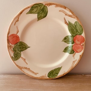 Vintage Franciscan Apple Set of Four Plates