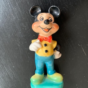 Vintage 1960 Disney Mickey Mouse Figurine