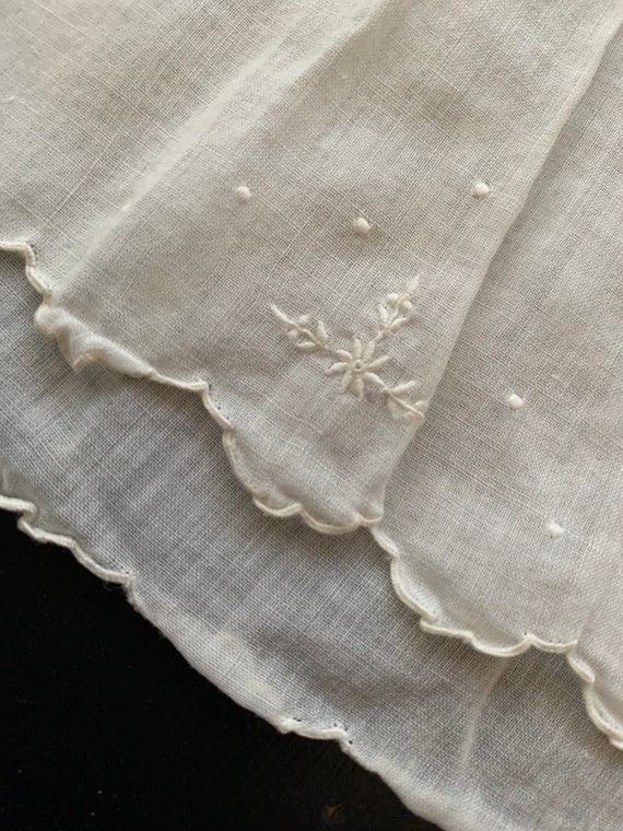 Vintage Baby Dress, Slip and Pillow Cases - image 3