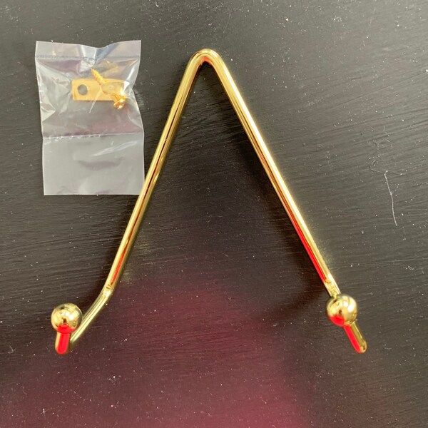 Brass Plate Hanger Etsy