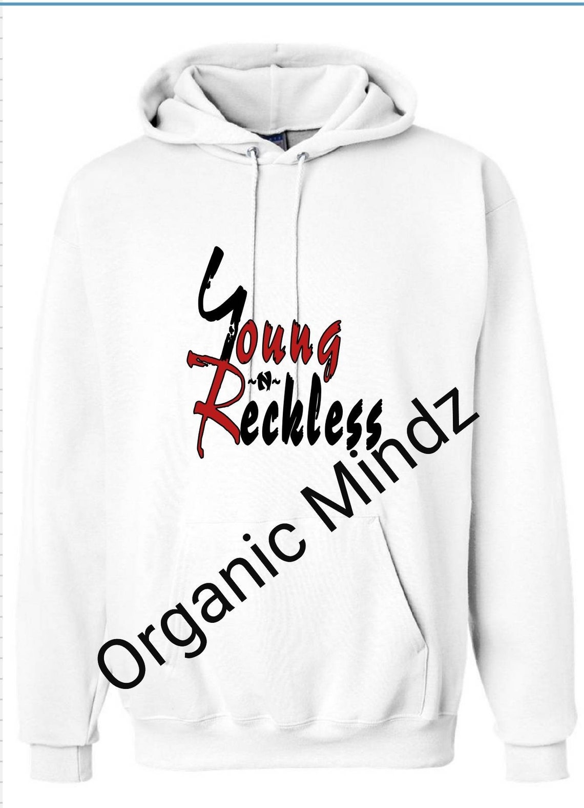 green young and reckless hoodie