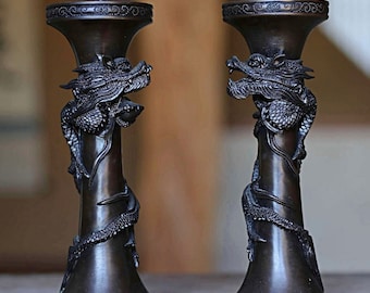 龍の燭台　アンティーク　ドラゴンキャンドルスタンド il_340x270.6342337705_i5kt.jpg