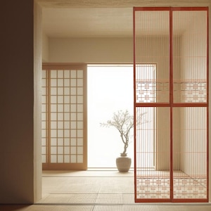 Antique Shoji Screen - Etsy