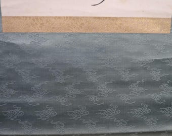 ビンテージ書道掛け軸、掛軸、漢字アート - Etsy 日本