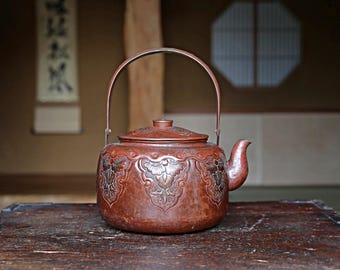 大幅値下げ！最終値下げ‼️入手困難！アンティーク銅板、昭和レトロ日本製手作り。 カリタ 銅ポット1500ml 蝶番付き(廃盤) - 調理器具安い 通販