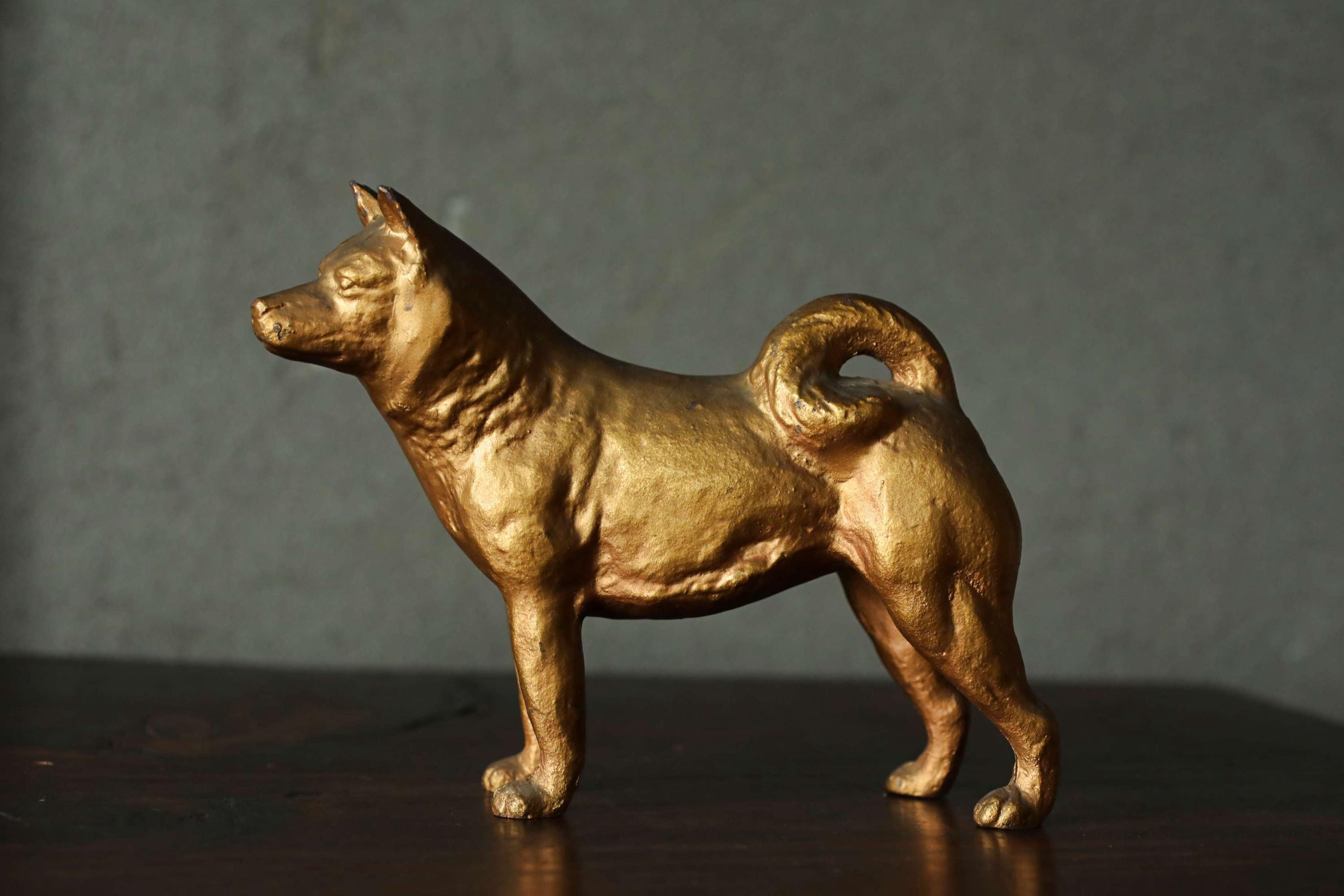 dog antiqie animal objects set 【公式通販】