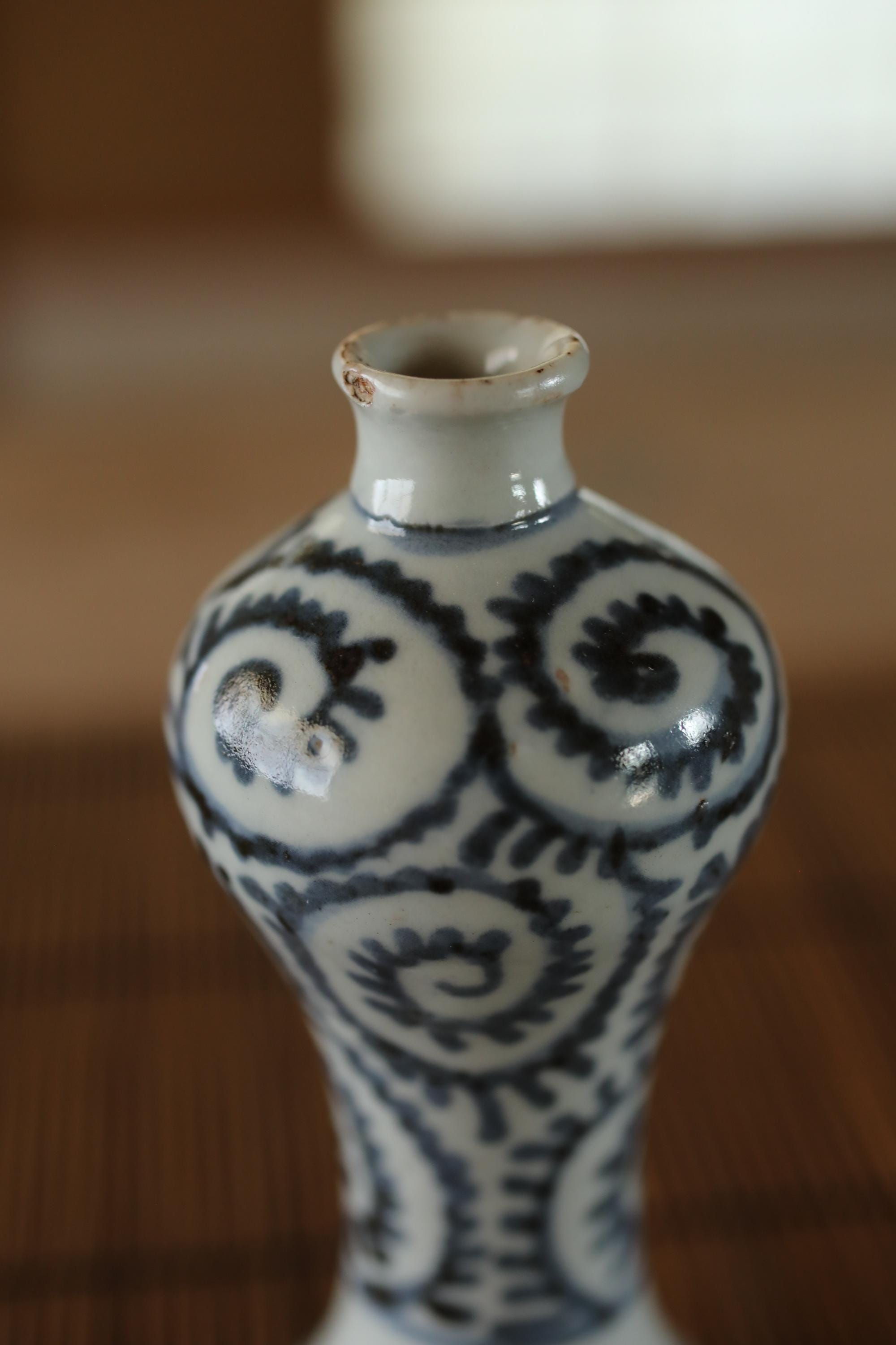 アンティーク江戸伊万里 徳利 花瓶 - 1800年代 日本製 染付磁器 - Etsy